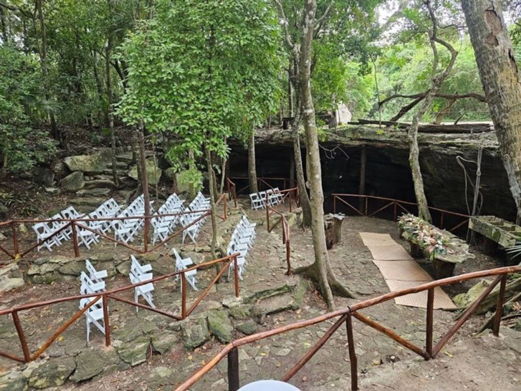 Cenote Bonanza venue at El Dorado