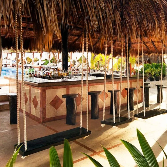 poolside bar at El Dorado Seaside Palms