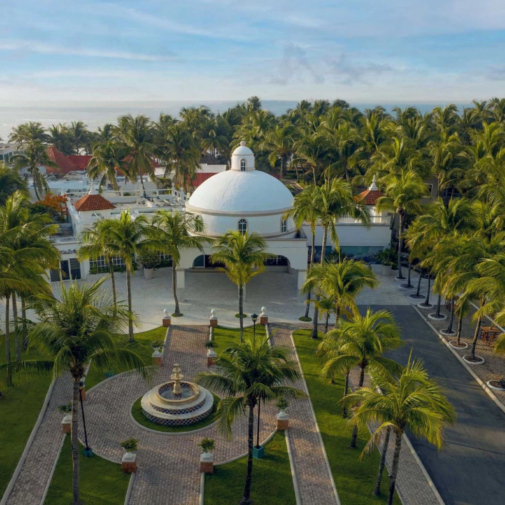 El Dorado Seaside Palms aerial view