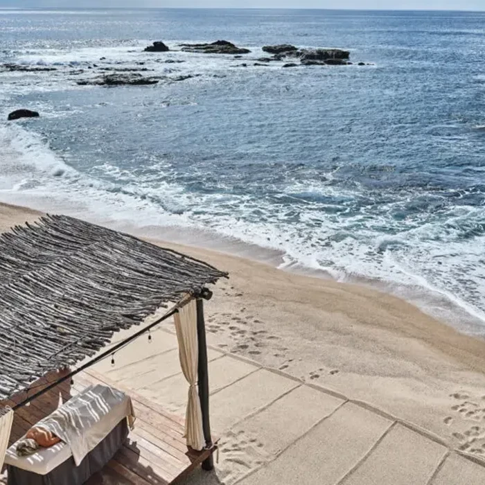 Beach massage at Esperanza Cabo San Lucas