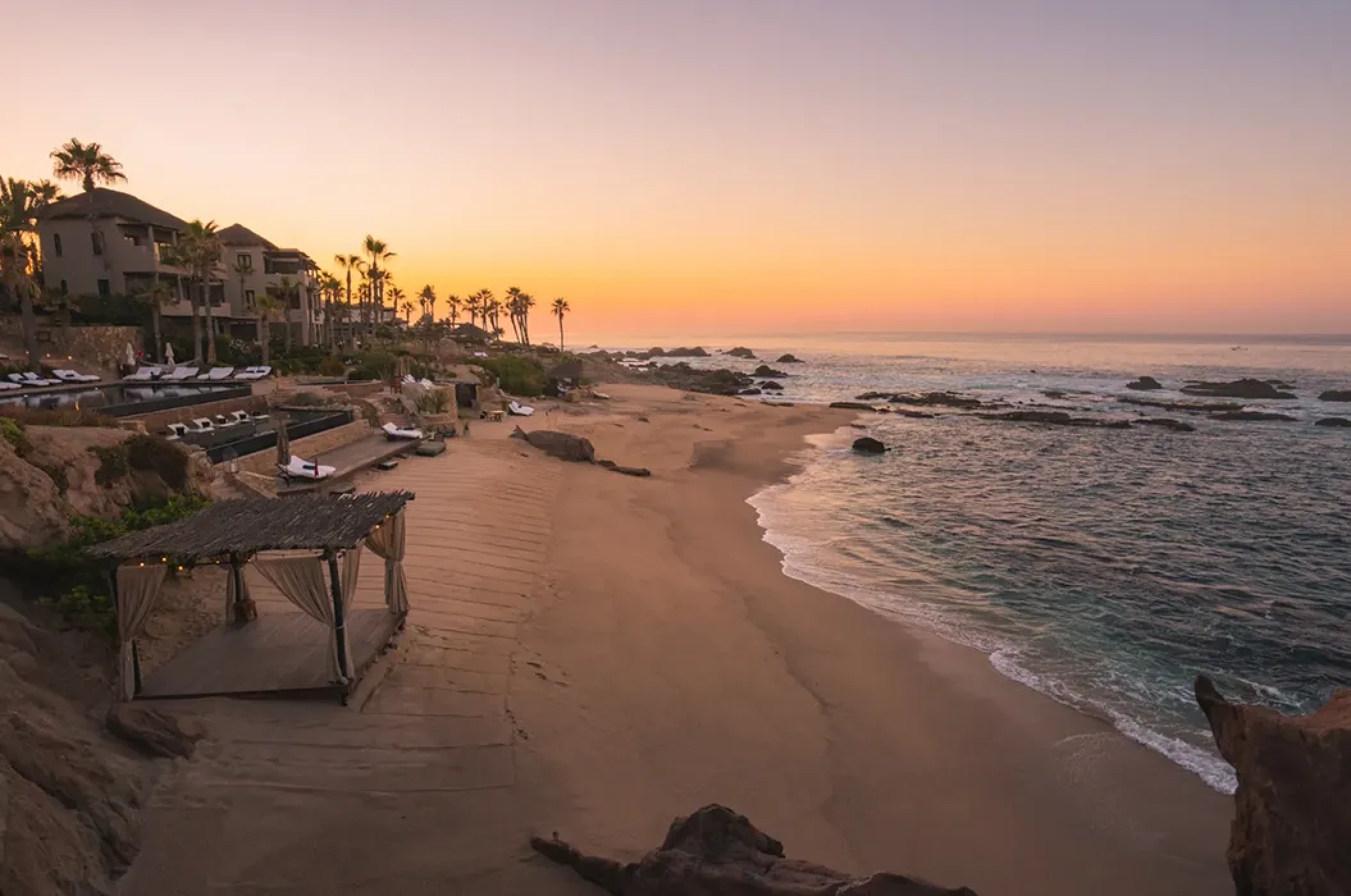 Beach at Esperanza Cabo San Lucas