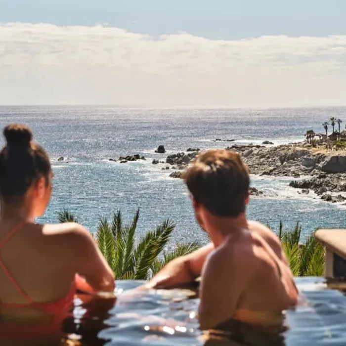 Balcony views at Esperanza Cabo San Lucas