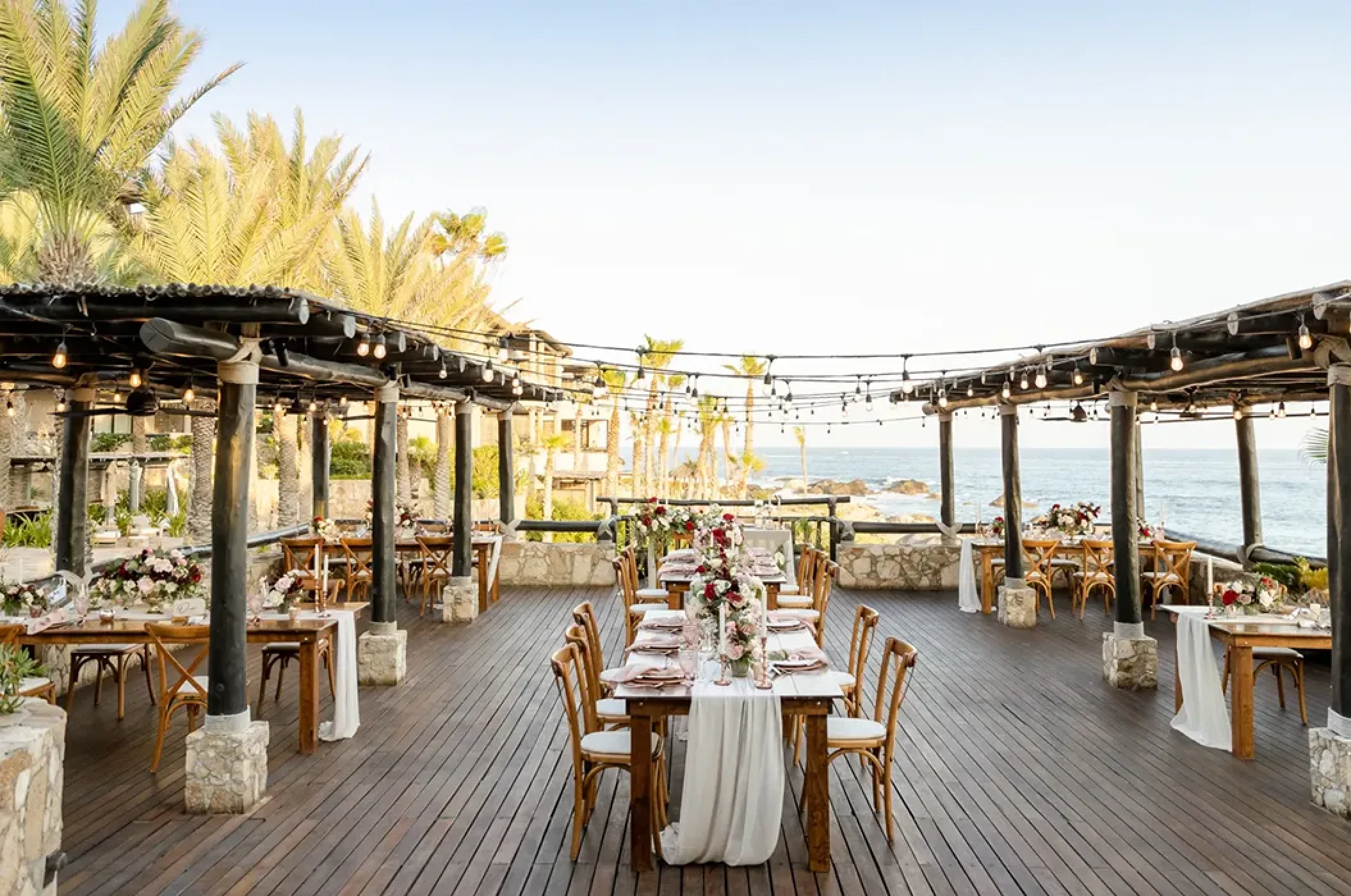 Dinner reception at Esperanza Cabo San Lucas