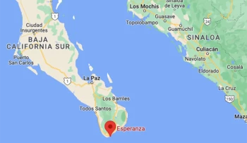 Esperanza Los Cabos Location on the map