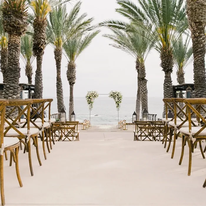 palms lands wedding venue at Esperanza los cabos