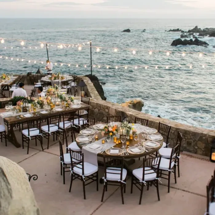 Seaside dinner at Esperanza Cabo San Lucas