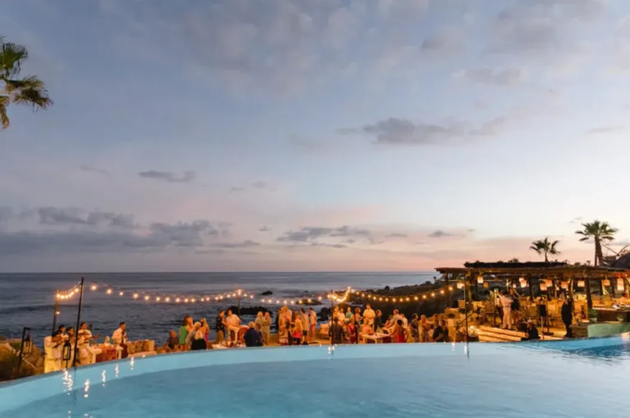 Wooden deck at Esperanza Cabos San Lucas