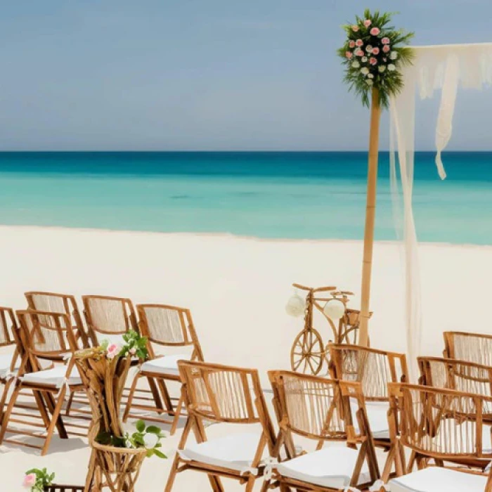 beach wedding venue at Fiesta Americana Condesa Cancun