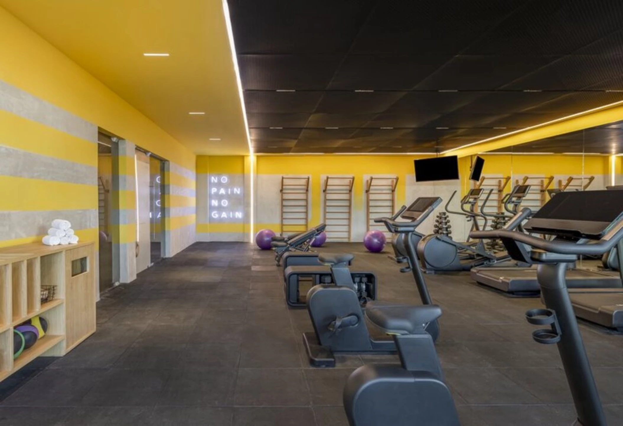 gym at Fiesta Americana Condesa Cancun