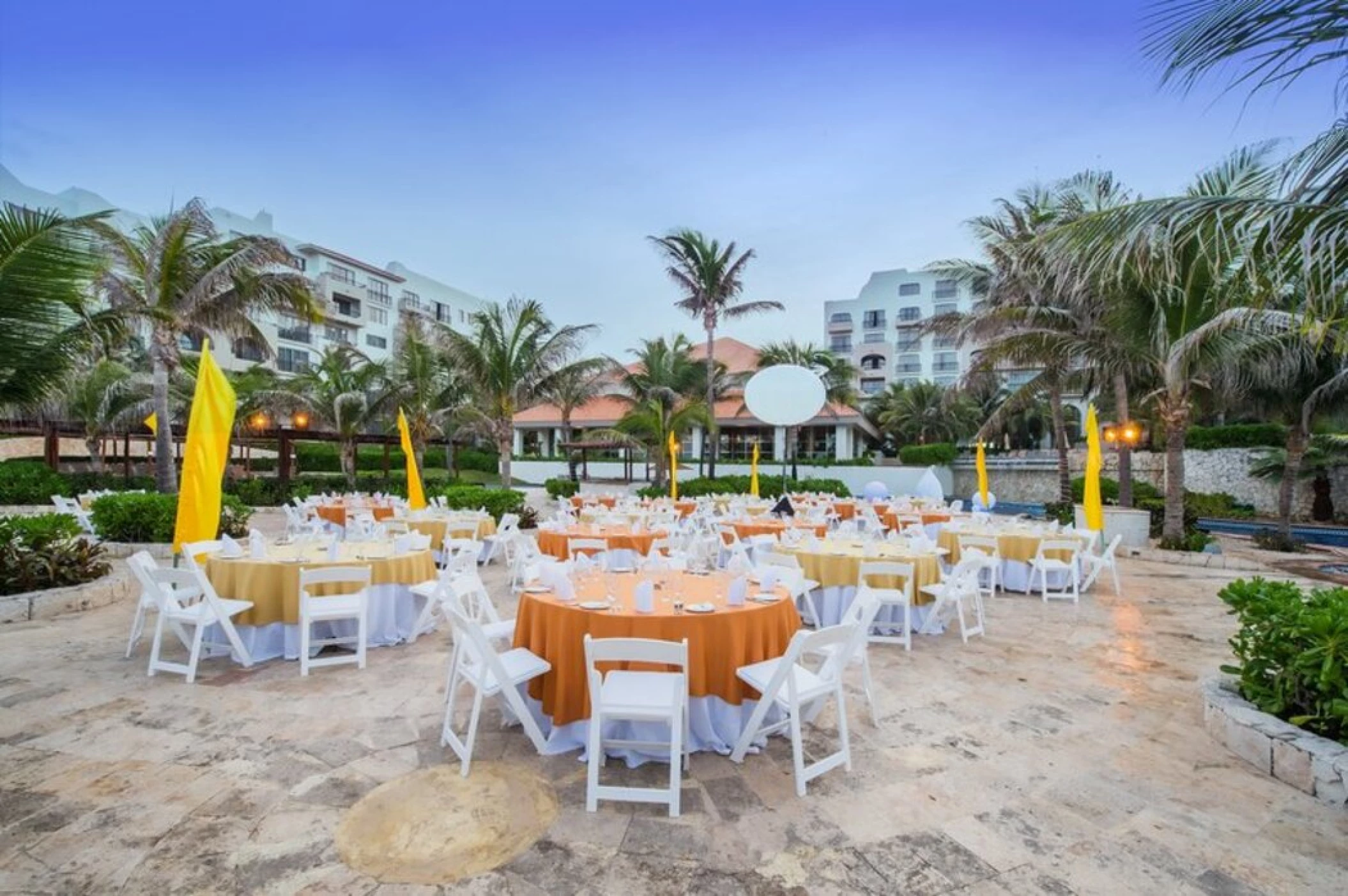 sun garden venue at Fiesta Americana Condesa Cancun