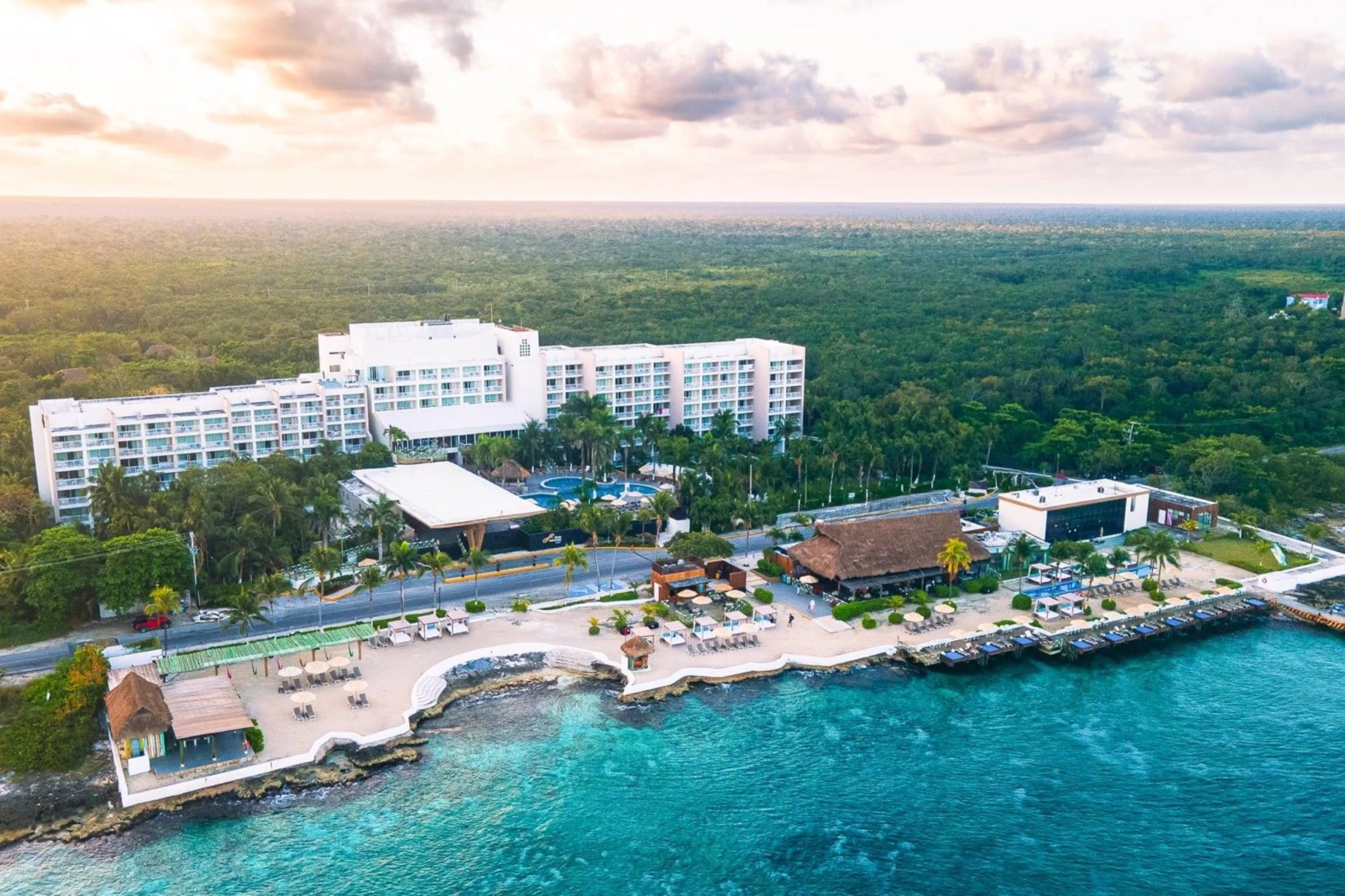 aerial view of Fiesta Americana Cozumel
