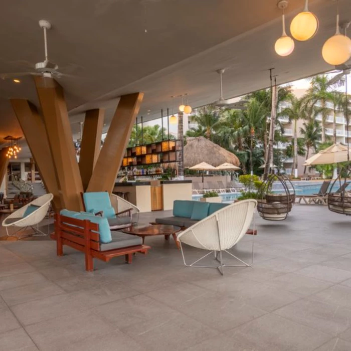 lobby bar at Fiesta Americana Cozumel