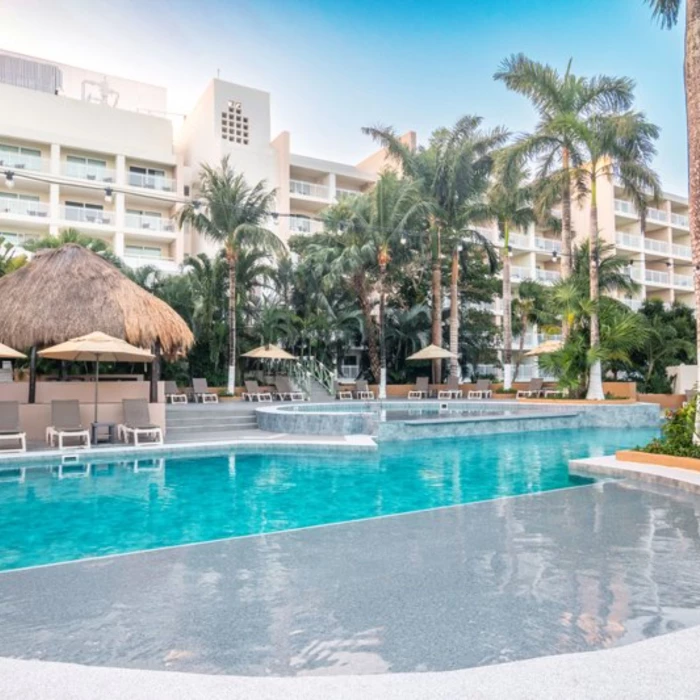 main pool at Fiesta Americana Cozumel