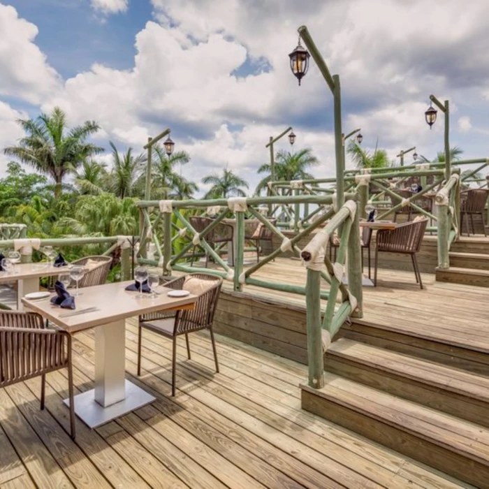 rosato restaurant terrace dining at Fiesta Americana Cozumel