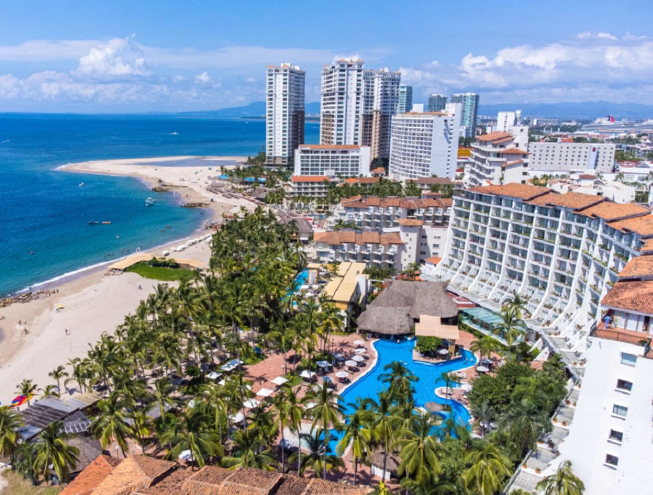 Fiesta Americana Vallarta Aerial overview