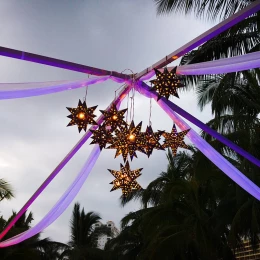 Destination wedding decor at Fiesta Americana Vallarta.