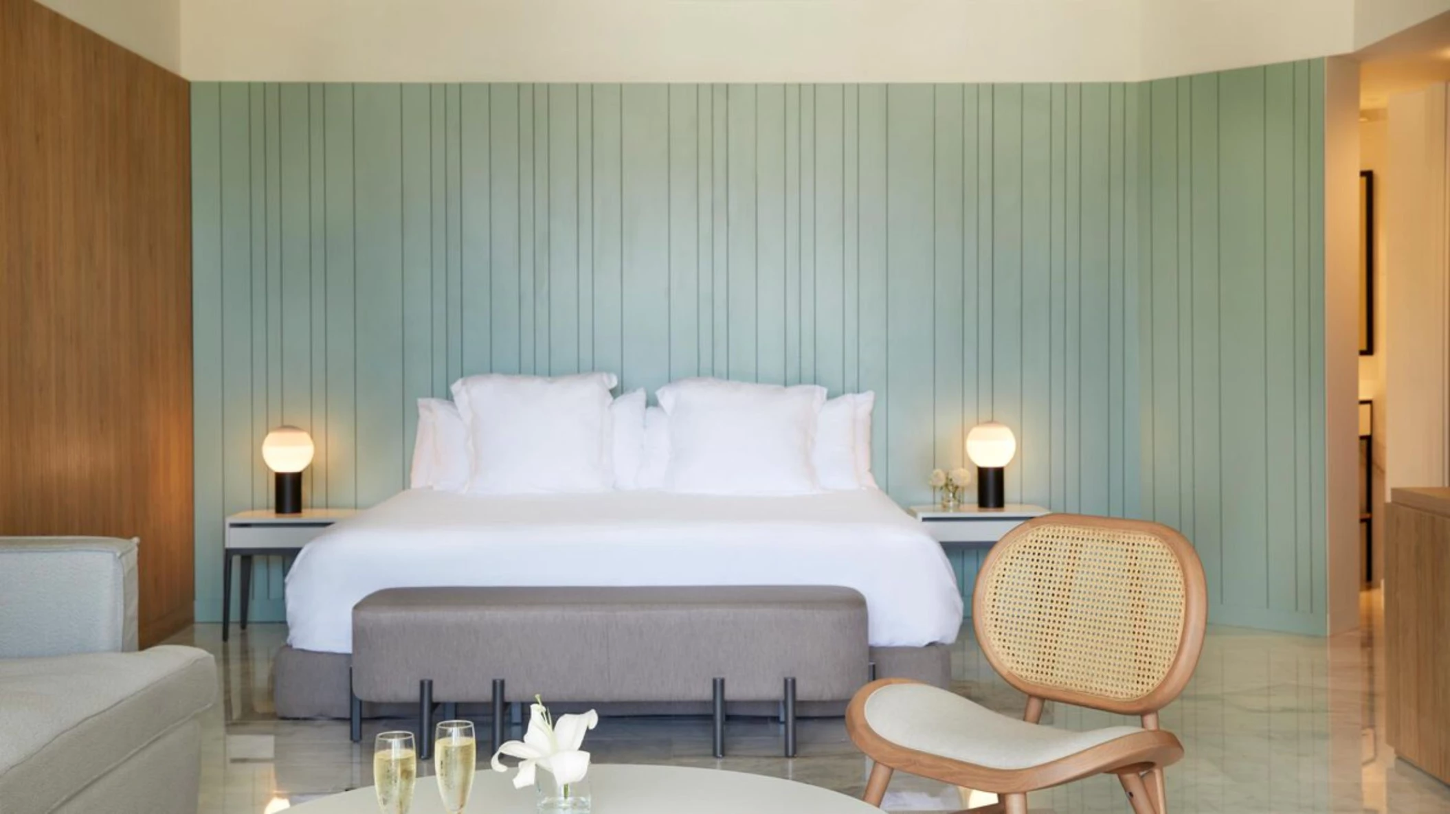 Excellence Club Junior Suite Bedroom at Finest Punta Cana