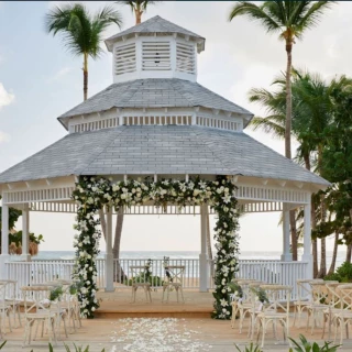 grand gazebo venue at finest punta cana