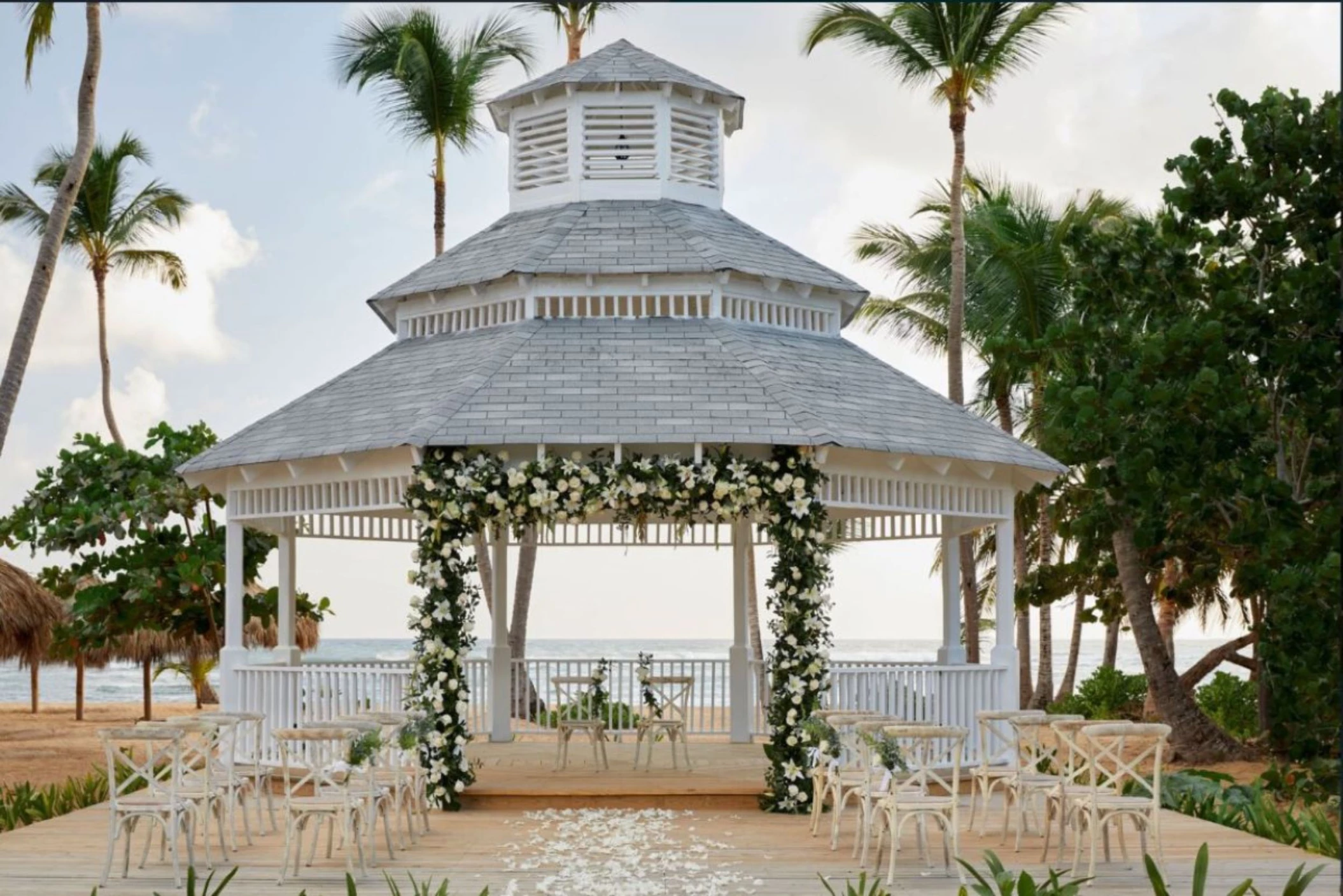 grand gazebo venue at finest punta cana