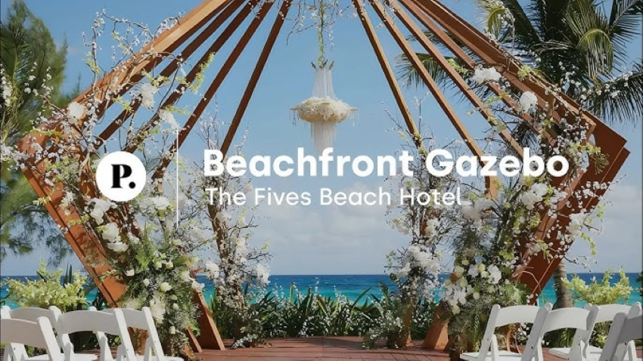 video review of Beachfront Gazebo venue at The Fives Beach Hotel