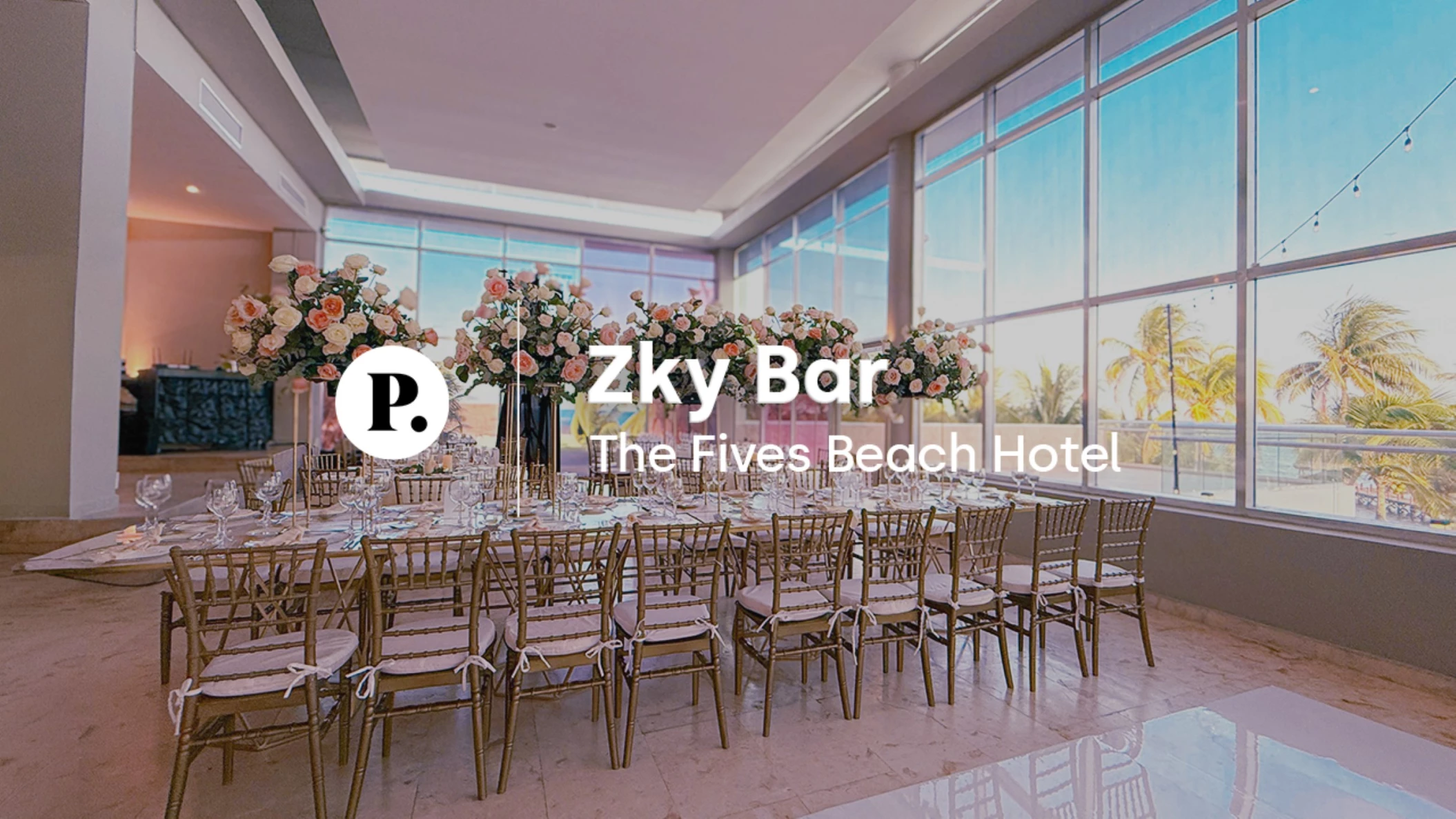 video review of the zky bar venue at the fives beach hotel and residences