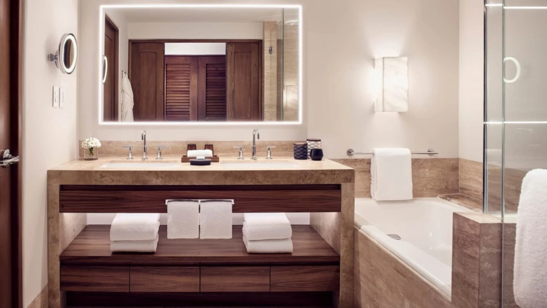 ensuite bathroom at Four Seasons Resort Punta Mita