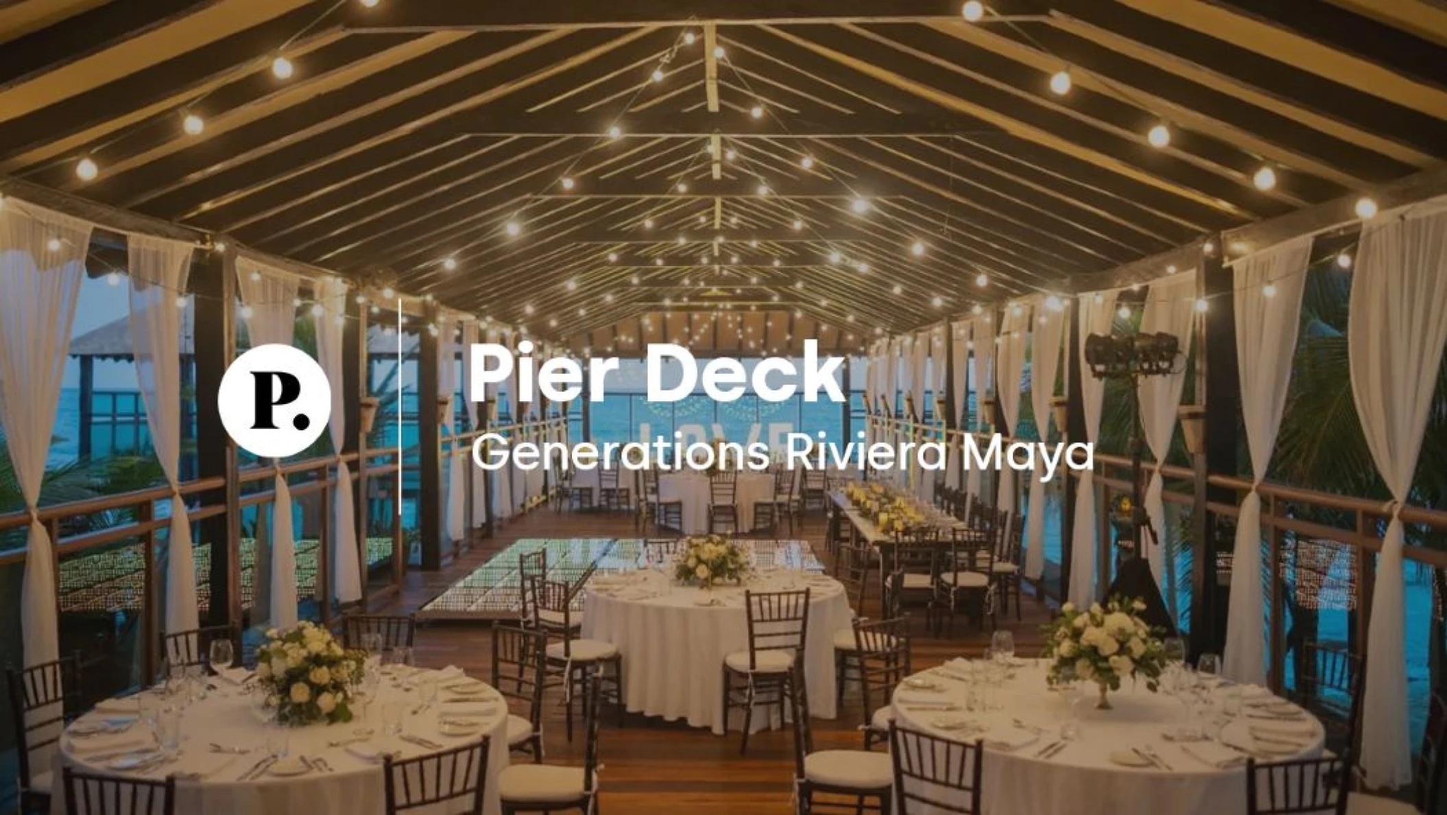 video review of Pier Deck venue at Geberations Riviera Maya