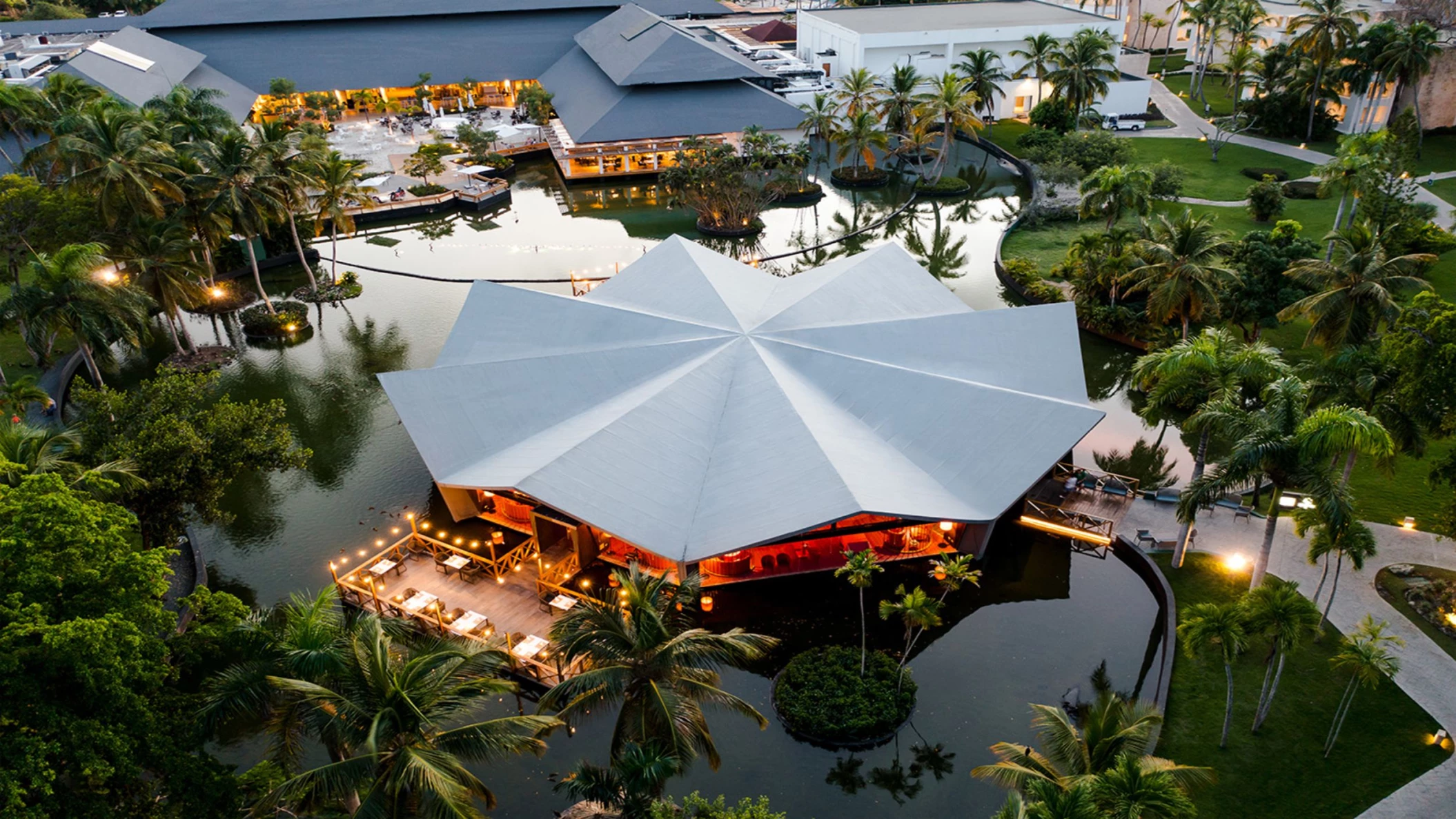 Aerial view of Grand Bavaro Princess