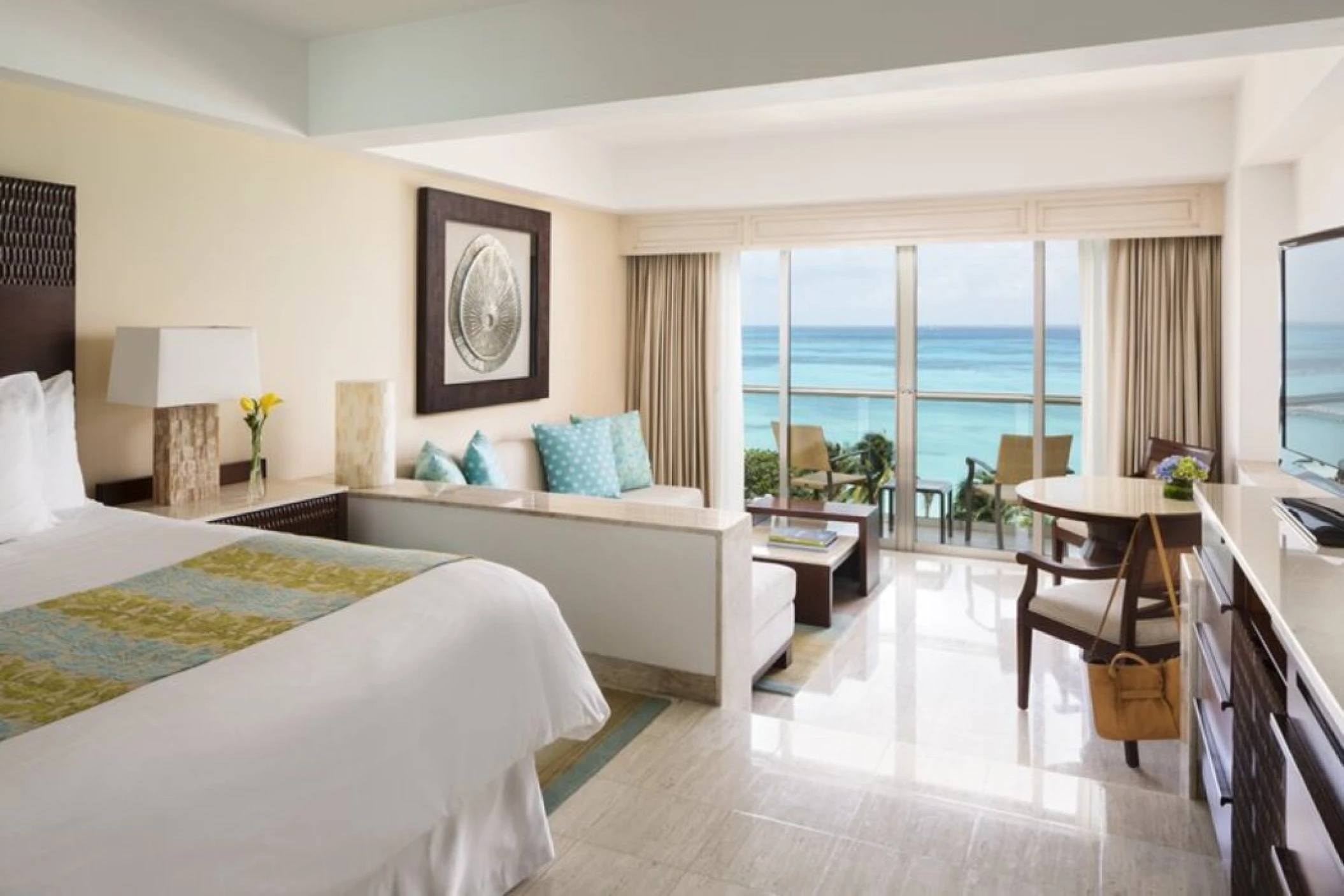 junior suite at Grand Fiesta Americana Coral Beach Cancun