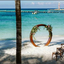 sunrise beach venue at grand fiesta americana coral beach cancun