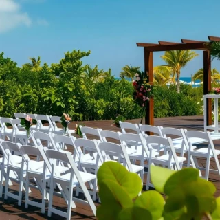 beach deck at grand palladium costa mujeres