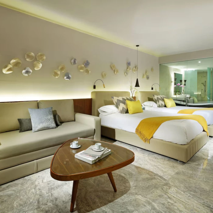 room with 2 beds at Grand Palladium Select Costa Mujeres