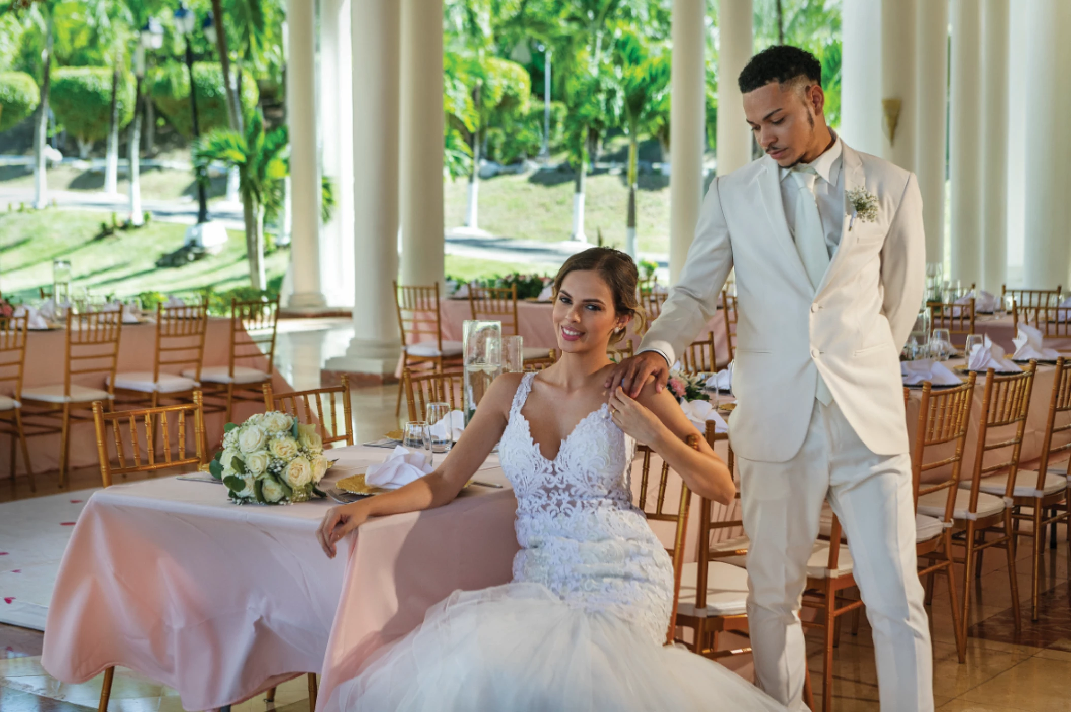 angels atrium venue at grand palladium jamaica