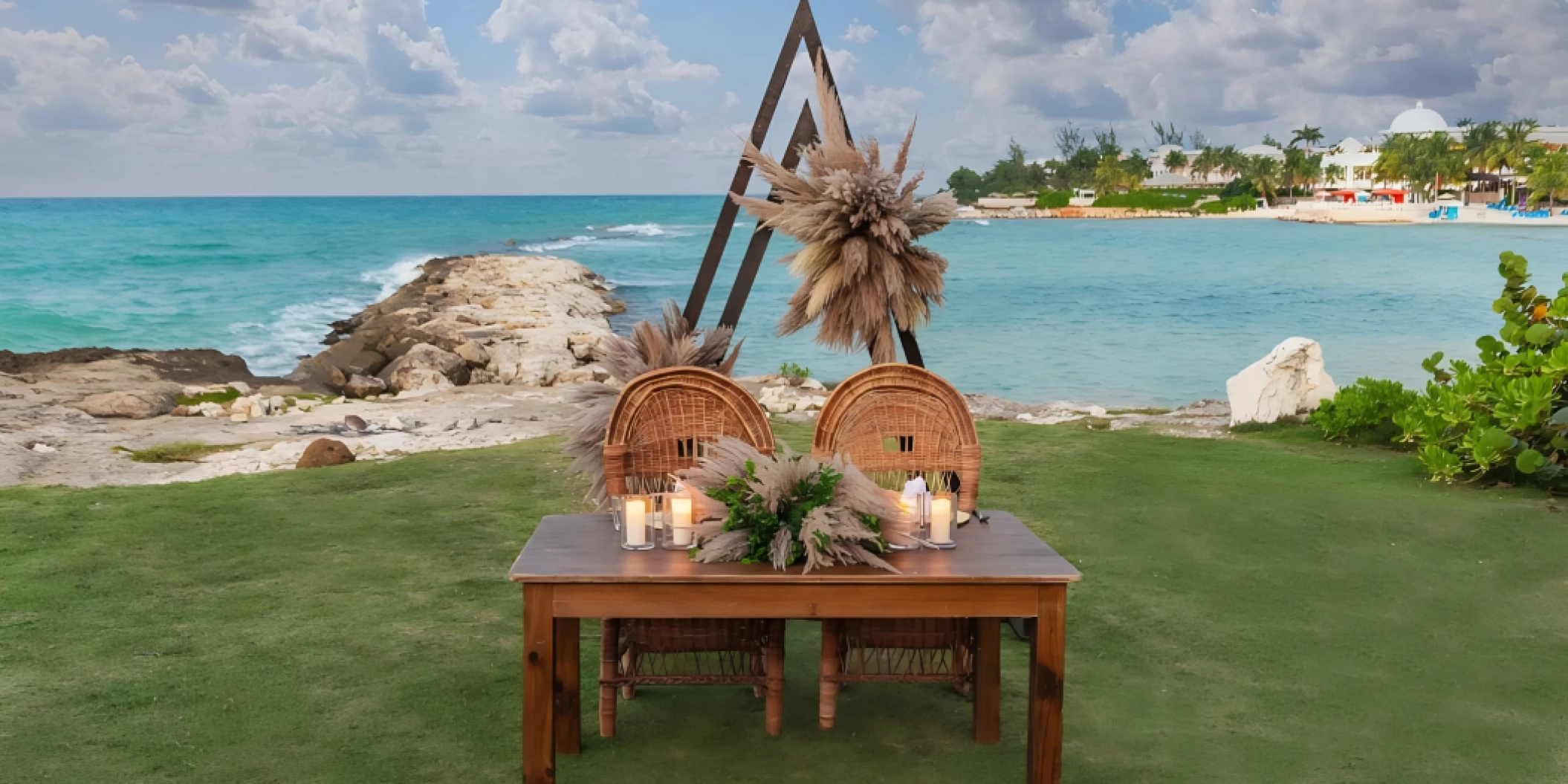 bungalow lawn venue at grand palladium jamaica