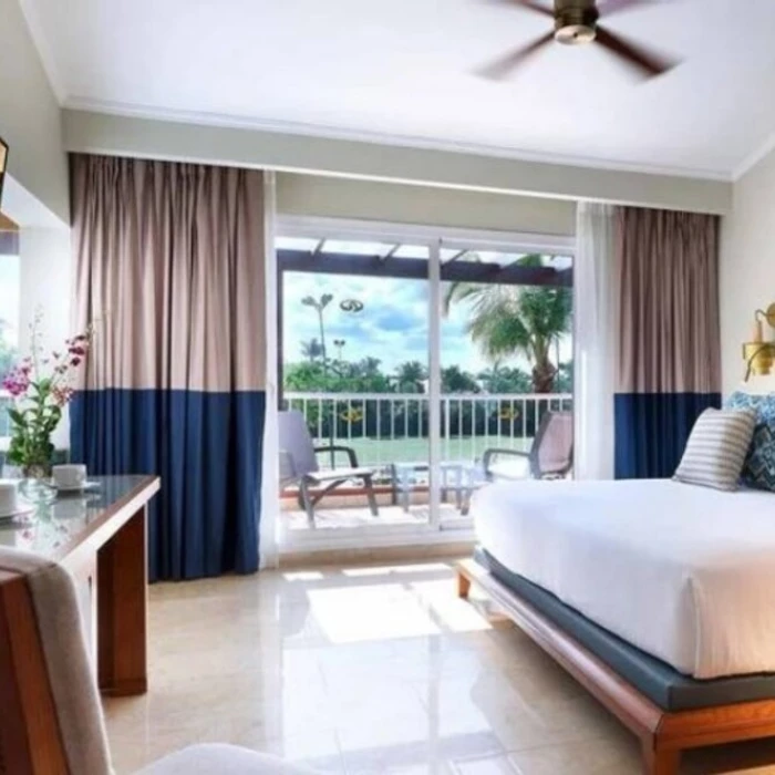 deluxe garden view room at Grand Palladium Punta Cana