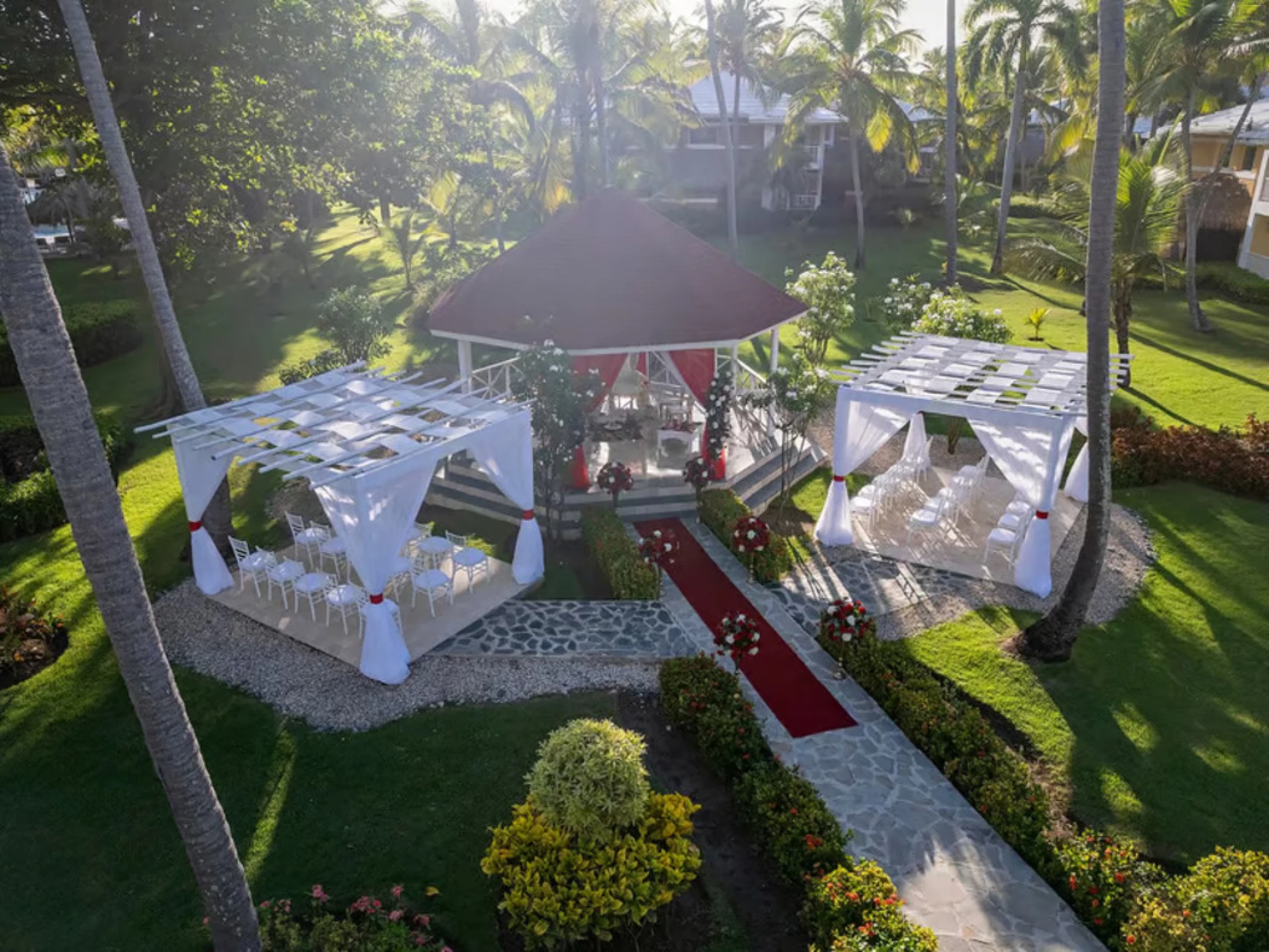 garden gazebo venue at Grand Palladium Punta Cana