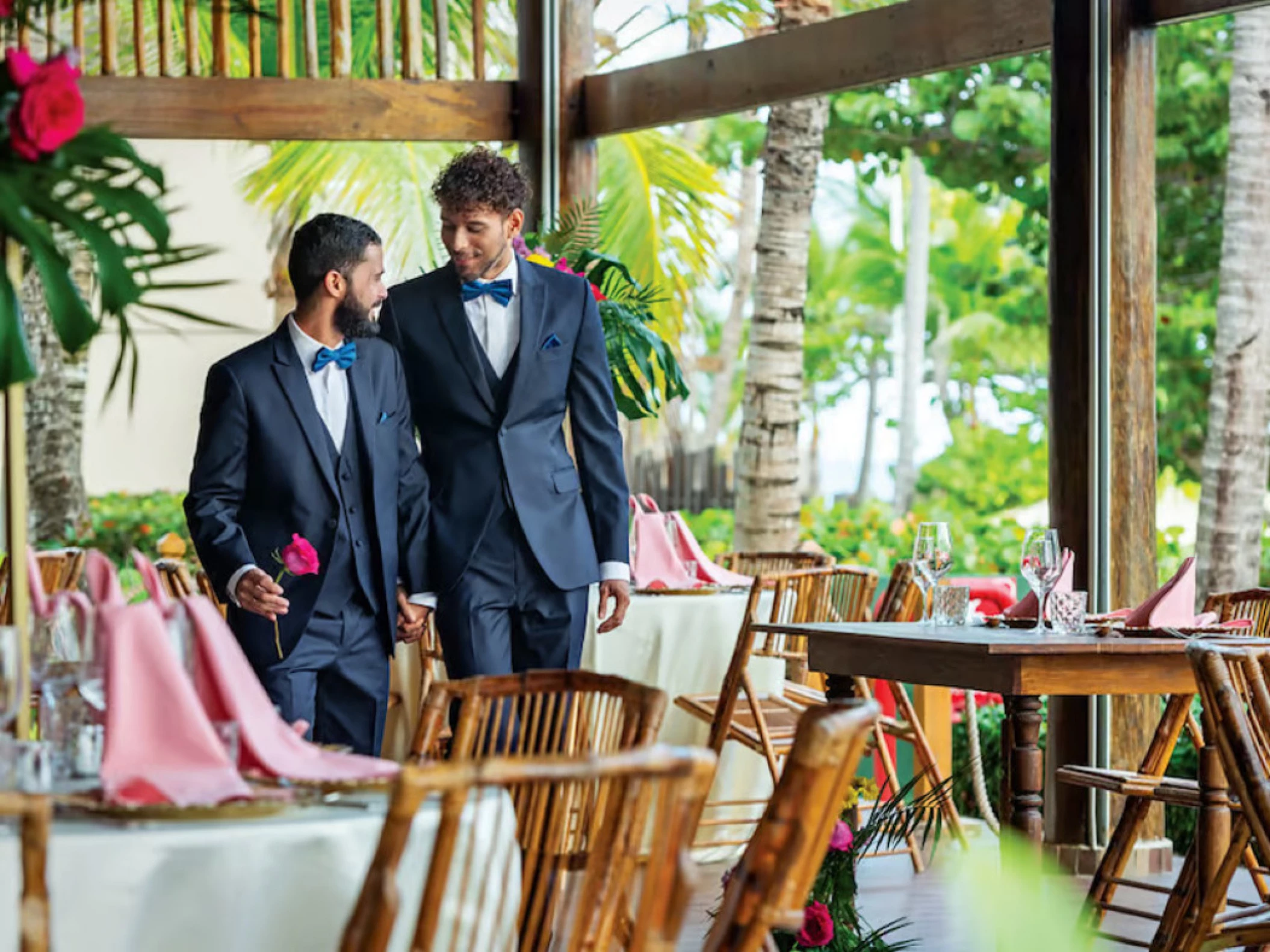 2 grooms at Grand Palladium Punta Cana