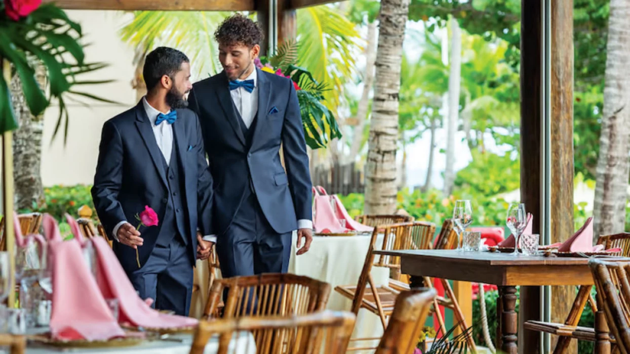 2 grooms at Grand Palladium Punta Cana