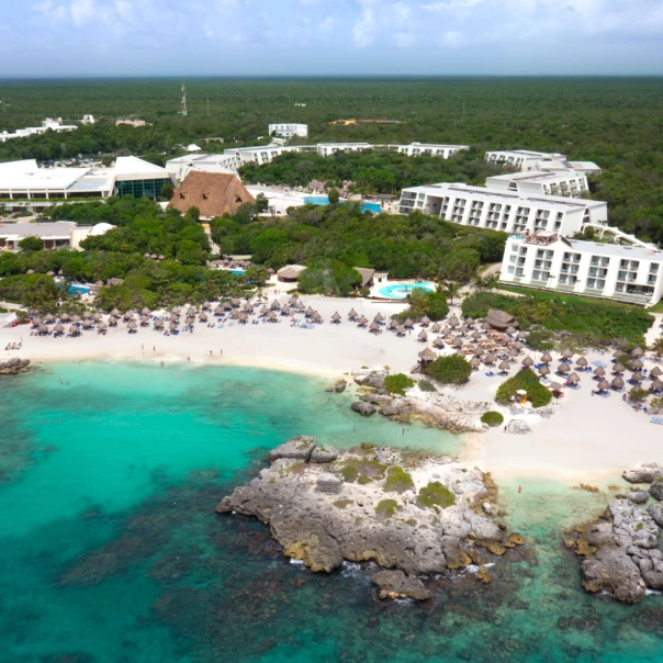 aerial view of Grand Sirenis Riviera Maya