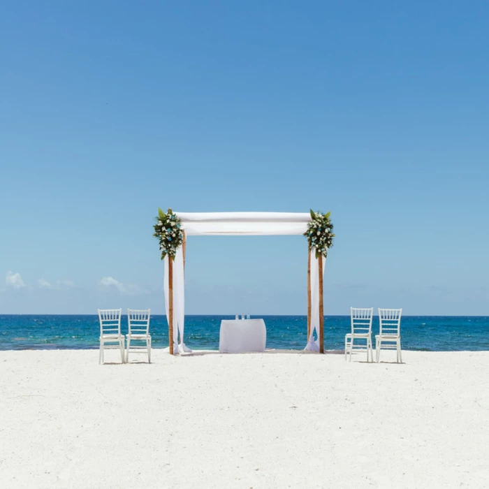 beach venue at Grand Sirenis Riviera Maya