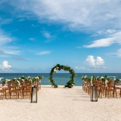 beach venue at Grand Sirenis Riviera Maya