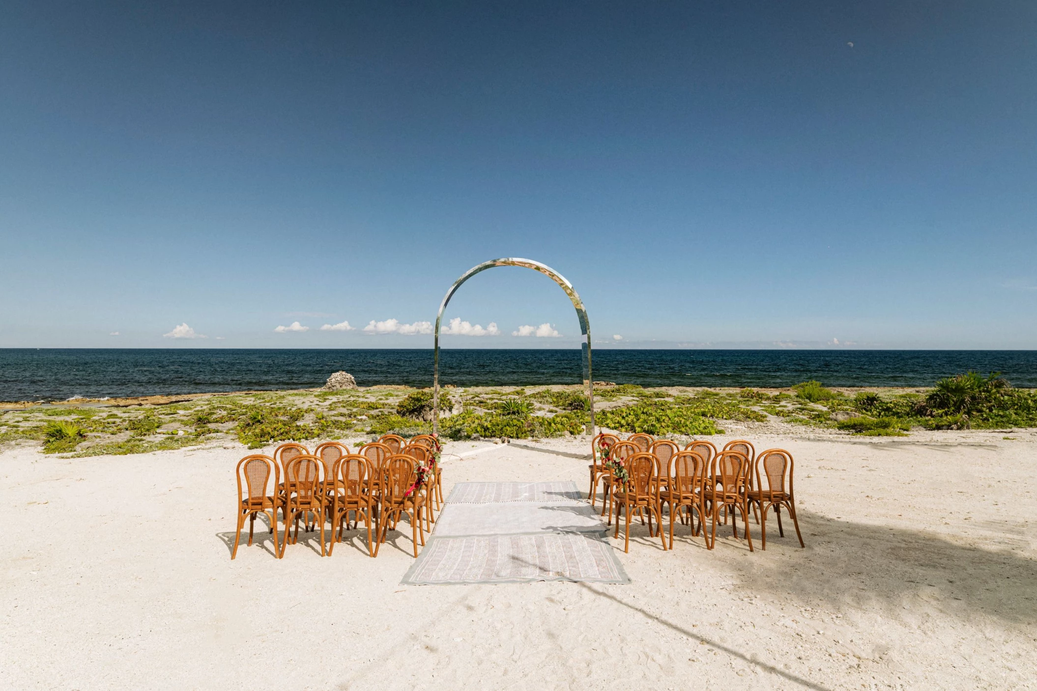 Grand Sirenis Riviera Maya beach wedding