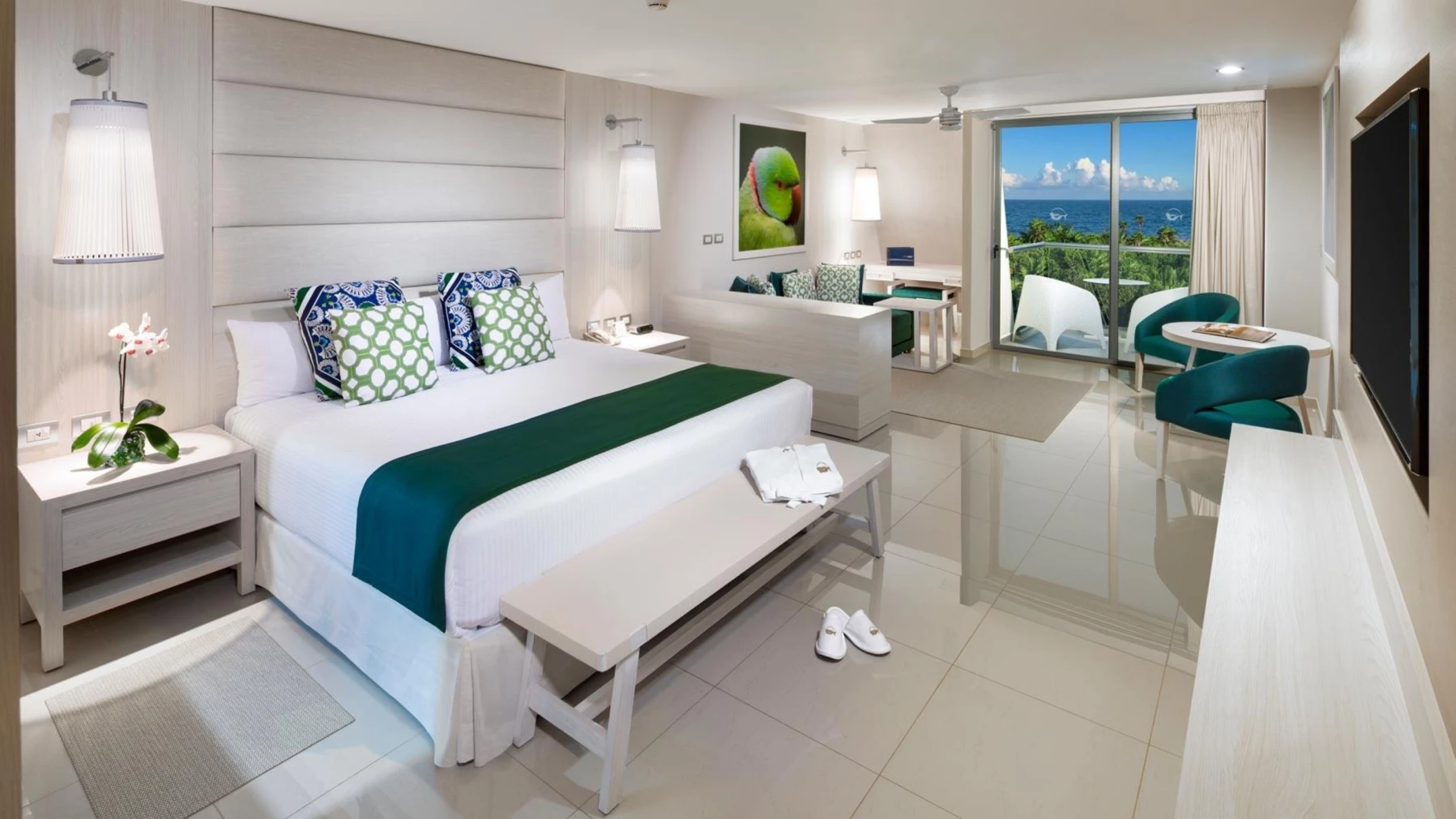 oceanview suite at Grand Sirenis Riviera Maya