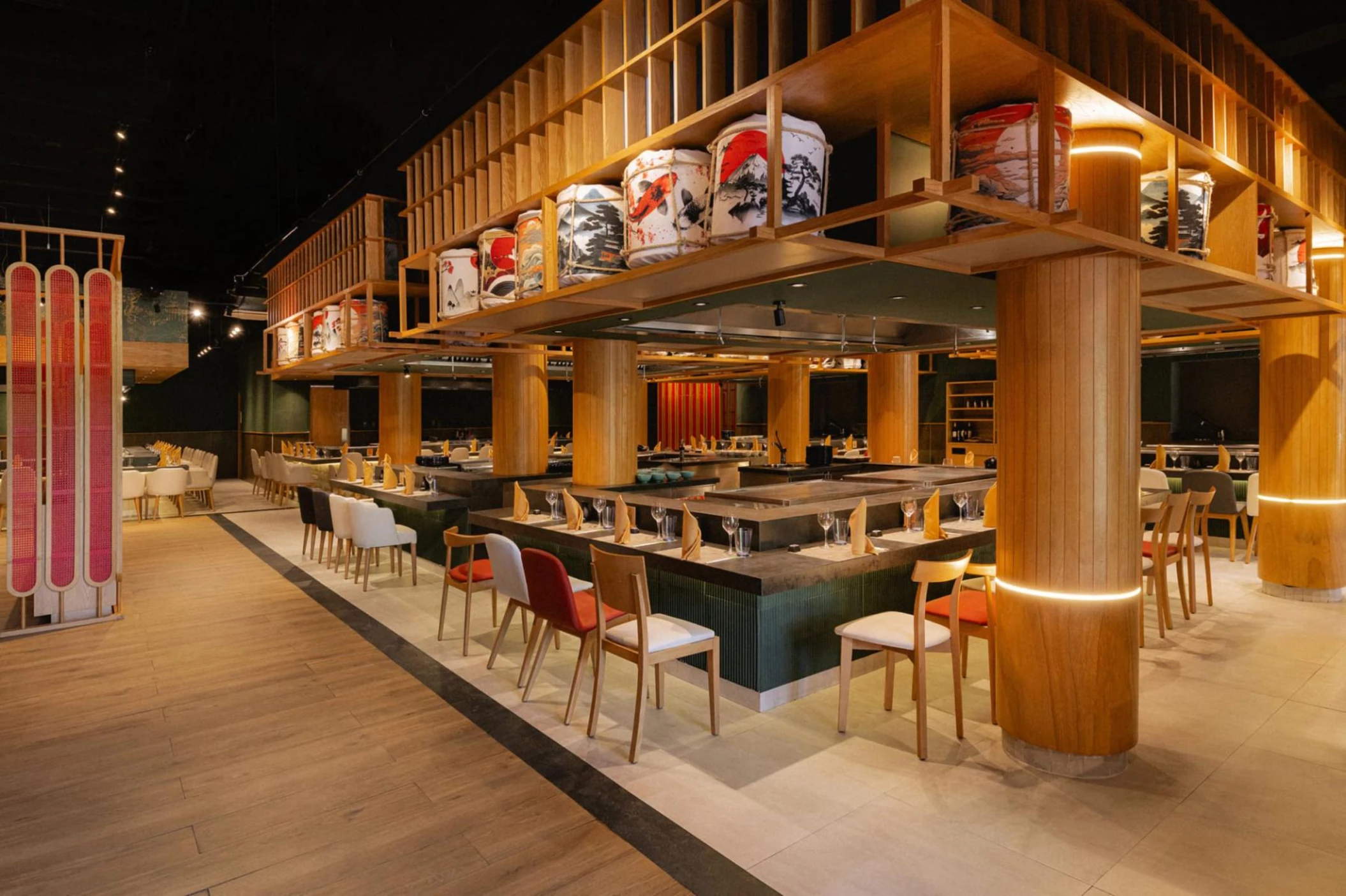 oishii restaurant at Grand Sirenis Riviera Maya