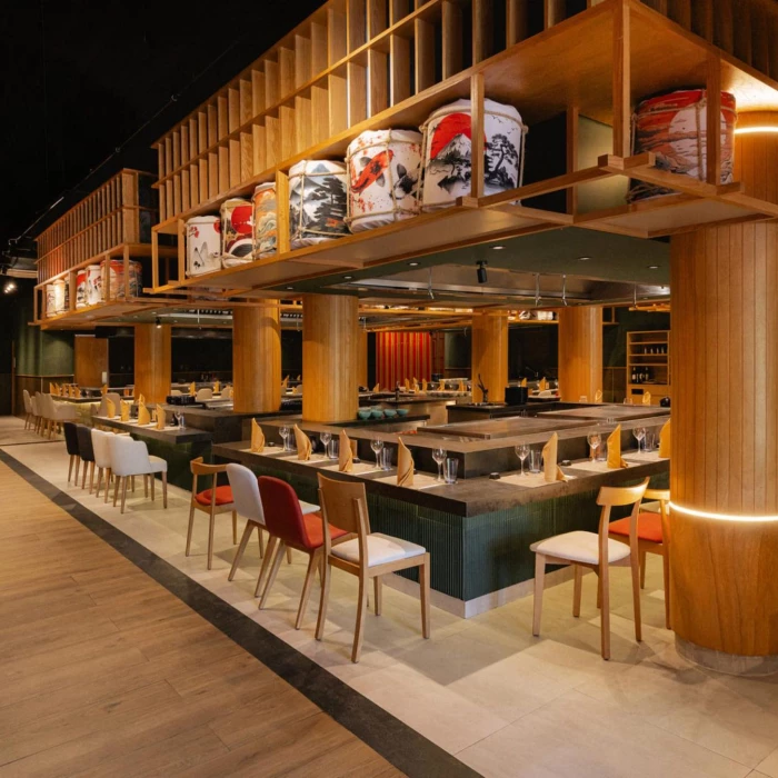 oishii restaurant at Grand Sirenis Riviera Maya