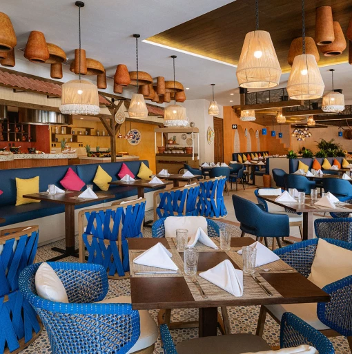 pueblito lindo restaurant at Grand Sirenis Riviera Maya