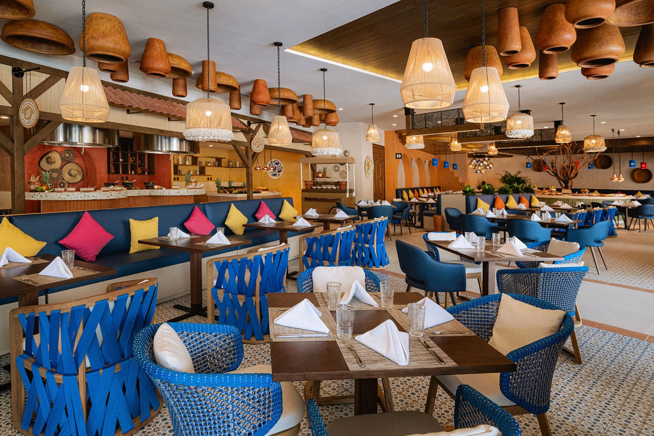 pueblito lindo restaurant at Grand Sirenis Riviera Maya