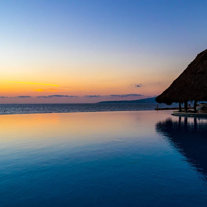 Infinity pool at Grand Velas Riviera Nayarit Resort.