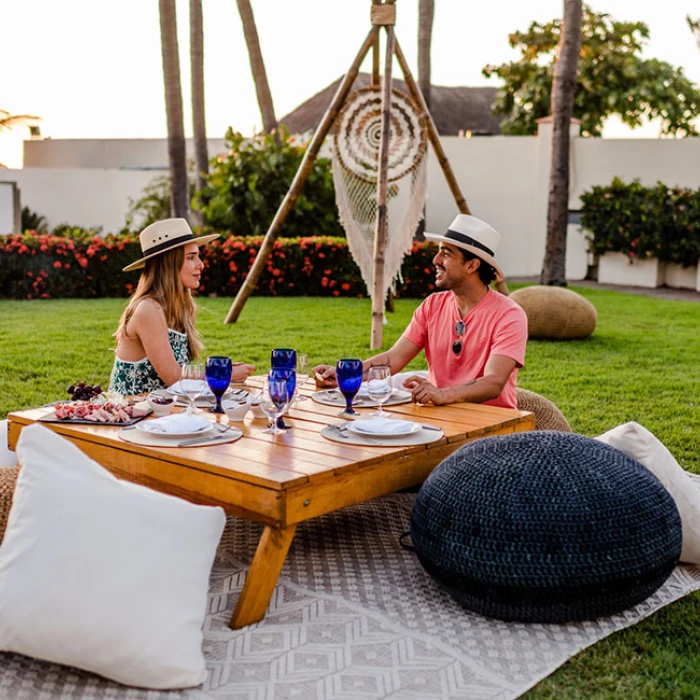 Picnic at Grand Velas Riviera Nayarit Resort.