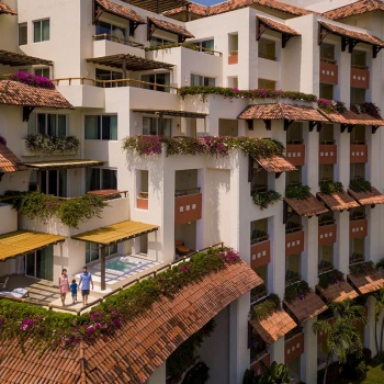 Room balconies and terraces at Grand Velas Riviera Nayarit Resort.